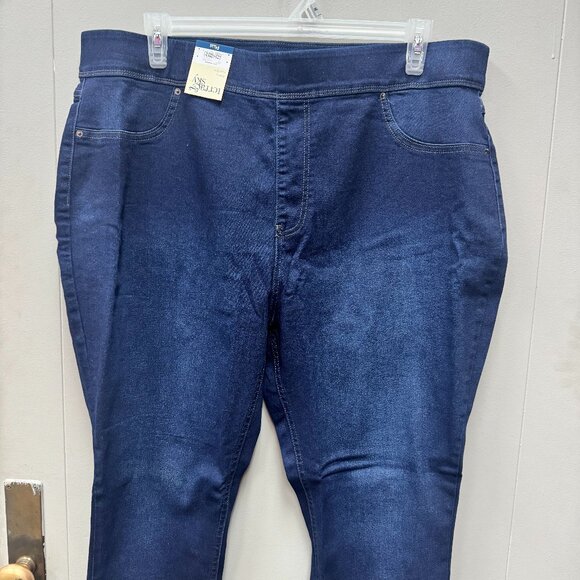 Terra & Sky Pants - Women's Terra Sky High Rise Pull on Jeans